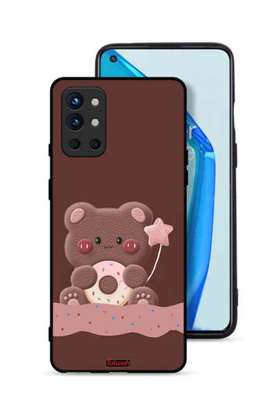 Tolwak غطاء حماية لهاتف OnePlus 9R 5G بتصميم دب دونات