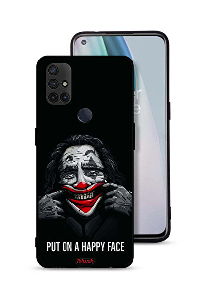 Tolwak غطاء حماية لهاتف OnePlus Nord N10 5G بوجه سعيد