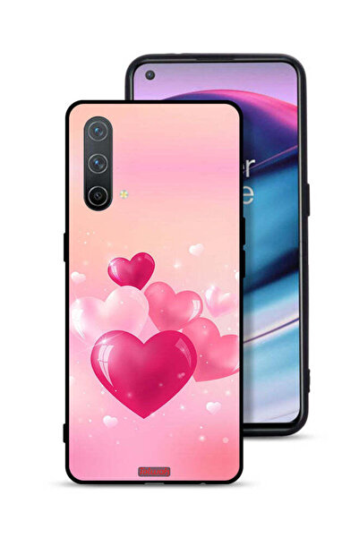 Tolwak غطاء حماية لهاتف OnePlus Nord CE 5G برسومات قلوب جميلة