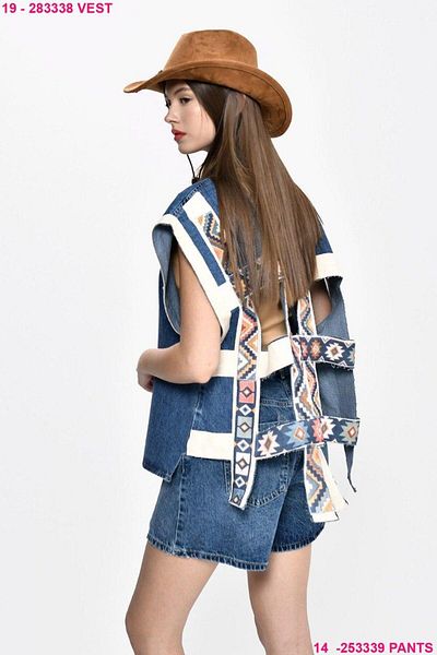 DQMANE Design Short Denim Jacket
