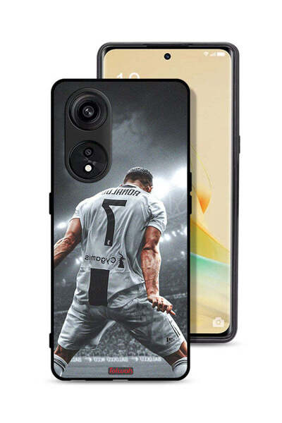 Tolwak غطاء حماية لهاتف Oppo A1 Pro بشعار احتفال كريستيانو رونالدو
