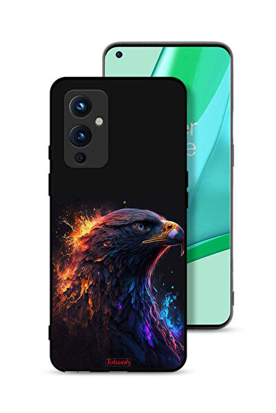 Tolwak غطاء حماية لهاتف OnePlus 9 5G بنقشة النسر