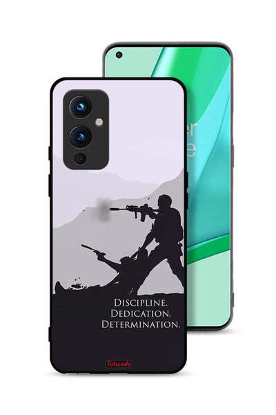 Tolwak غطاء حماية لهاتف OnePlus 9 5G بتصميم انضباط وتفانٍ وتصميم