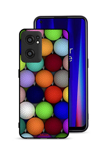 Tolwak OnePlus Nord CE 2 5G Protective Case Cover Balls Abstract Art
