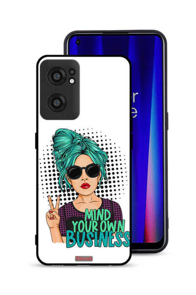 Tolwak OnePlus Nord CE 2 5G Protective Case Cover Mind Your Own Business