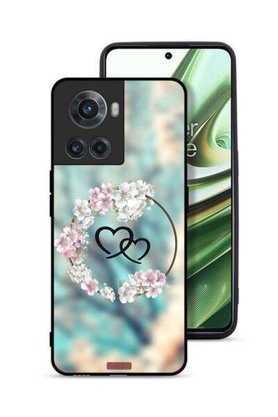 Tolwak غطاء حماية لهاتف OnePlus 10R 5G برسومات قلوب في خاتم