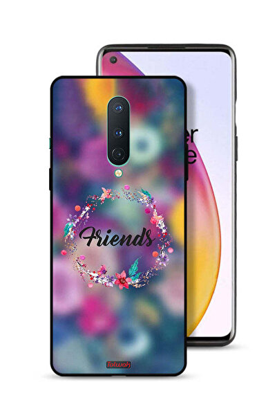 Tolwak غطاء حماية لهاتف OnePlus 8 بتصميم خاتم أصدقاء الزهور