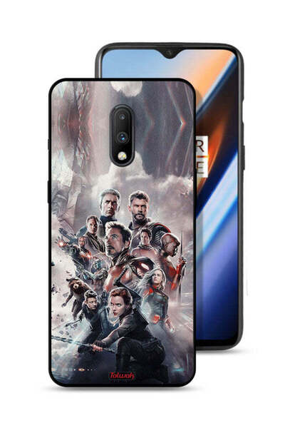 Tolwak غطاء حماية لهاتف OnePlus 7 بتصميم Avengers