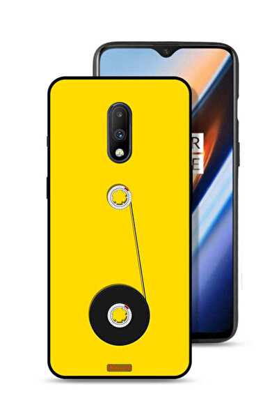 Tolwak غطاء حماية لهاتف OnePlus 7 بتصميم عجلة كاسيت