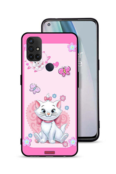 Tolwak غطاء حماية لهاتف OnePlus Nord N10 5G بتصميم قطة لطيفة