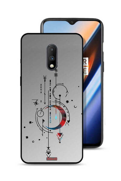 Tolwak غطاء حماية لهاتف OnePlus 7 بنقشة فنية للقمر والسهام