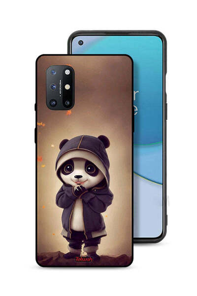 Tolwak غطاء حماية لهاتف OnePlus 8T 5G بنقشة الباندا الصغيرة اللطيفة