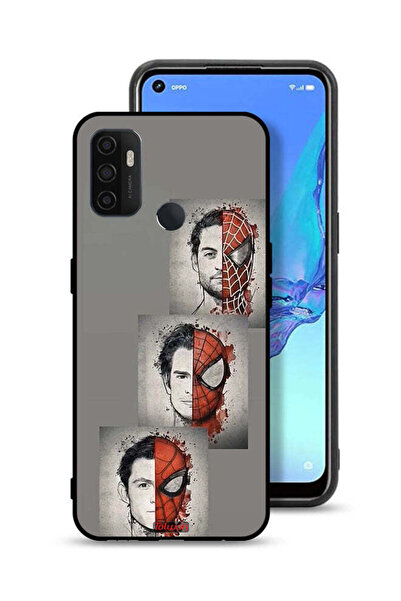 Tolwak غطاء حماية لهاتف Oppo A32 بتصميم سبايدر مان
