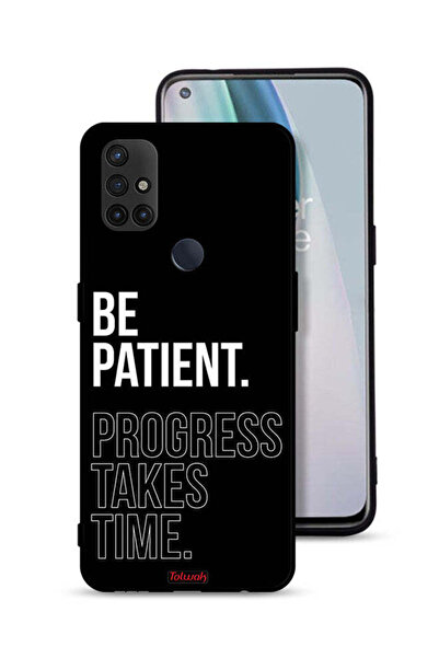 Tolwak غطاء حماية OnePlus Nord N10 5G كن صبورًا فالتقدم يستغرق وقتًا