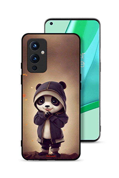 Tolwak غطاء حماية لهاتف OnePlus 9 5G بنقشة الباندا الصغيرة اللطيفة
