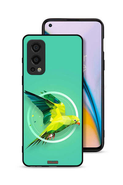 Tolwak غطاء حماية لهاتف OnePlus Nord 2 5G بطبعة فن تجريدي ببغاء