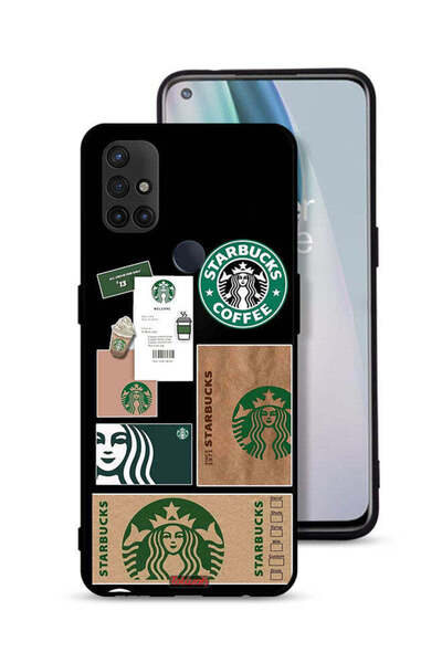 Tolwak غطاء حماية لهاتف OnePlus Nord N10 5G بملصق ستاربكس