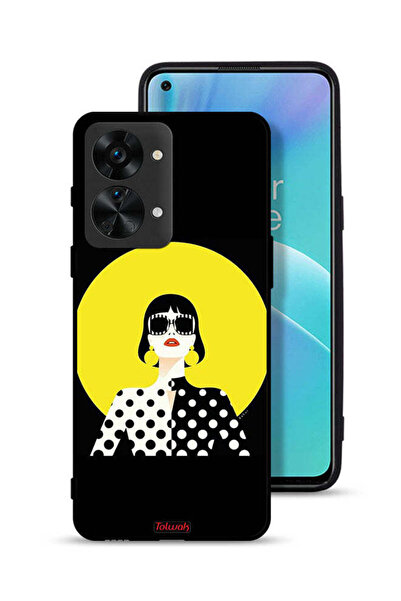 Tolwak غطاء حماية لهاتف OnePlus Nord 2T 5G بتصميم فتاة أنيقة