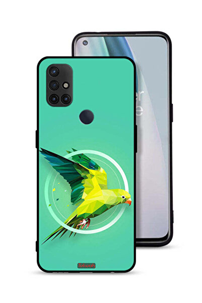 Tolwak غطاء حماية لهاتف OnePlus Nord N10 5G بنقشة فن تجريدي ببغاء