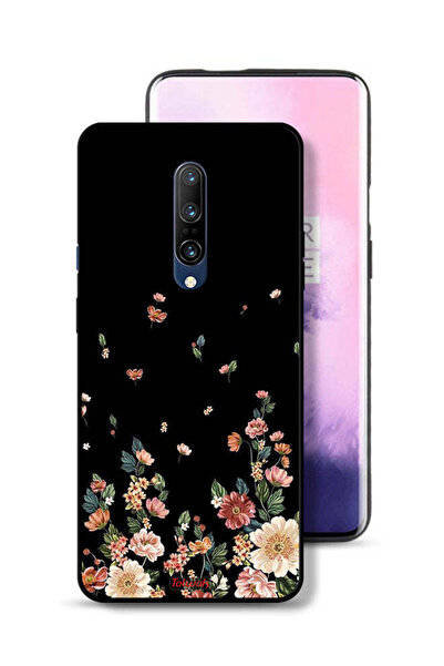 Tolwak غطاء حماية لهاتف OnePlus 7 Pro مع زهور صغيرة في الأسفل