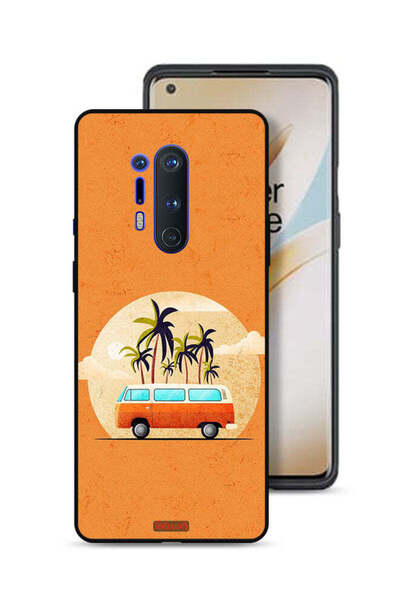 Tolwak غطاء حماية لهاتف OnePlus 8 Pro بتصميم حافلة فنية