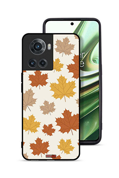 Tolwak غطاء حماية لهاتف OnePlus 10R 5G بنقشة أوراق الخريف