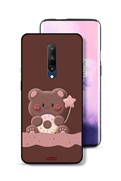 Tolwak غطاء حماية لهاتف OnePlus 7 Pro بتصميم دب دونات
