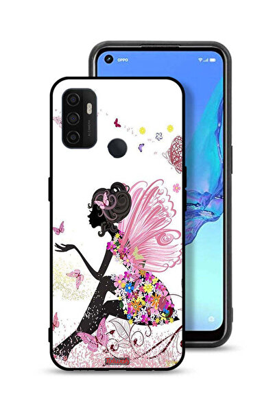 Tolwak غطاء حماية Oppo A11s بتصميم فتاة الفراشة