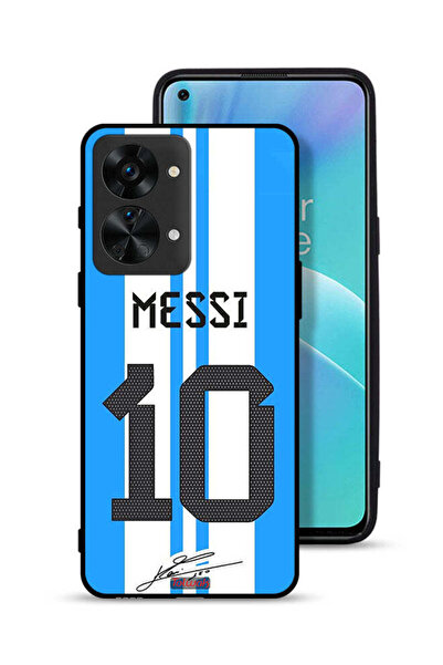 Tolwak غطاء حماية لهاتف OnePlus Nord 2T 5G بتصميم Messi 10
