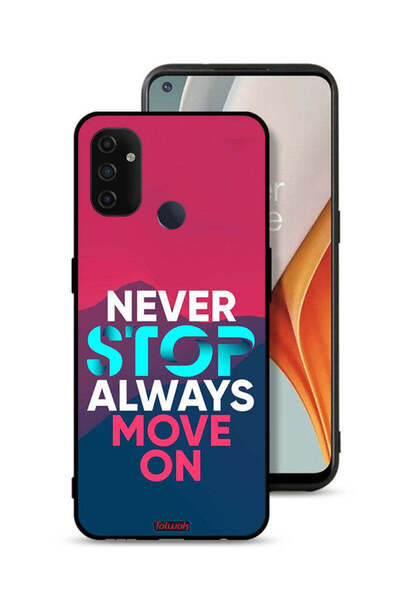 Tolwak غطاء حماية OnePlus Nord N100 - لا تتوقف أبدًا - تحرك دائمًا