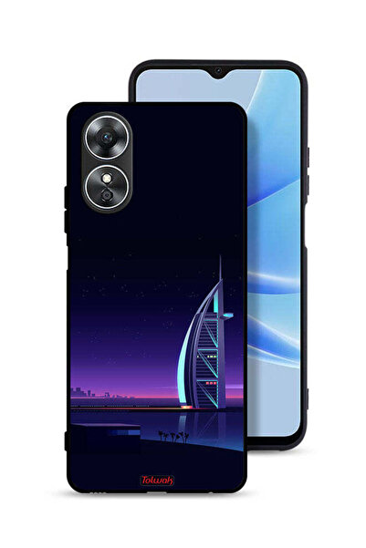 Tolwak غطاء حماية لهاتف Oppo A17 - برج العرب - فن رقمي