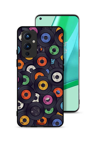 Tolwak غطاء حماية لهاتف OnePlus 9 5G بنمط أقراص مضغوطة