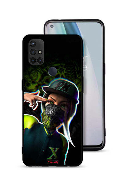 Tolwak غطاء حماية لهاتف OnePlus Nord N10 5G برسومات فنية جمالية للبنات
