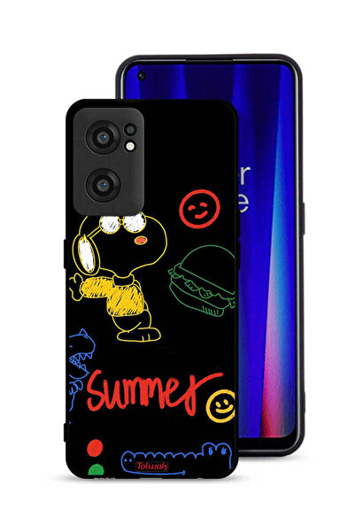 Tolwak غطاء حماية لهاتف OnePlus Nord CE 2 5G بملصق صيفي