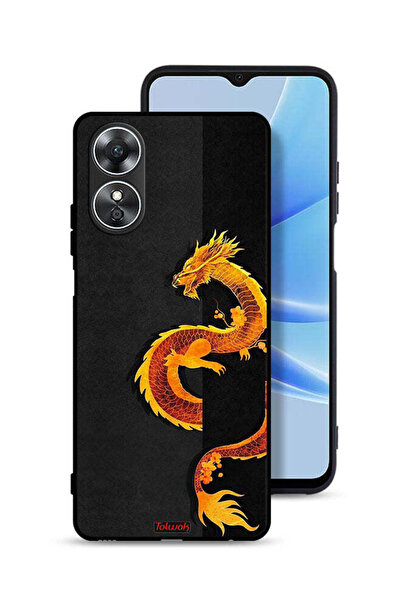 Tolwak غطاء حماية لهاتف Oppo A17 - فن التنين