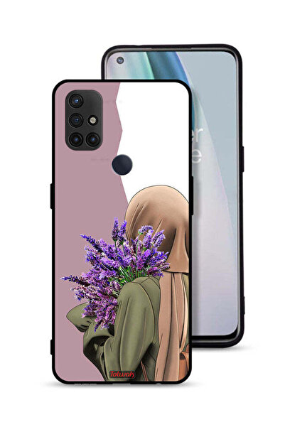 Tolwak غطاء حماية لهاتف OnePlus Nord N10 5G بطبعة زهرة