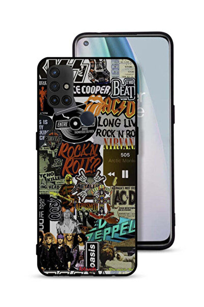 Tolwak غطاء حماية لهاتف OnePlus Nord N10 5G، تحيا موسيقى الروك أند رول