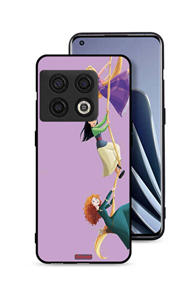 Tolwak غطاء حماية لهاتف OnePlus 10 Pro 5G برسومات تسلق الفتيات