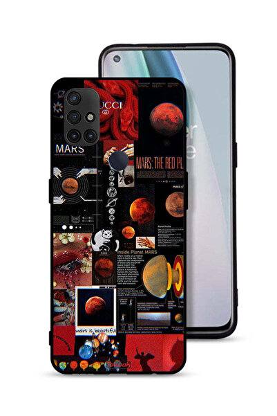 Tolwak غطاء حماية لهاتف OnePlus Nord N10 5G بتصميم Mars Art