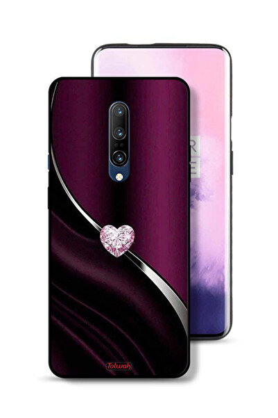 Tolwak غطاء حماية لهاتف OnePlus 7 Pro بتصميم قلب ماسي