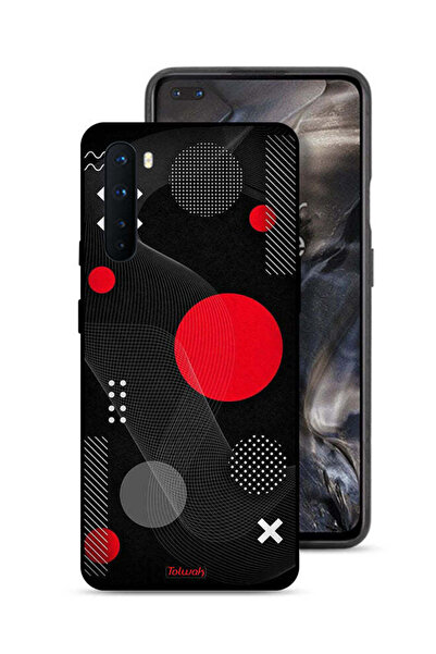 Tolwak غطاء حماية لهاتف OnePlus Nord بنمط دائري ومتقاطع