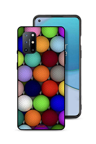 Tolwak غطاء حماية لهاتف OnePlus 8T 5G بتصميم كرات فنية تجريدية