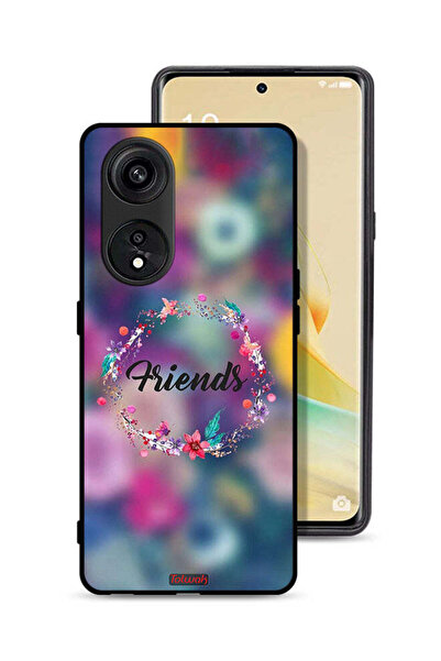 Tolwak غطاء حماية Oppo A1 Pro بتصميم خاتم أصدقاء الزهور