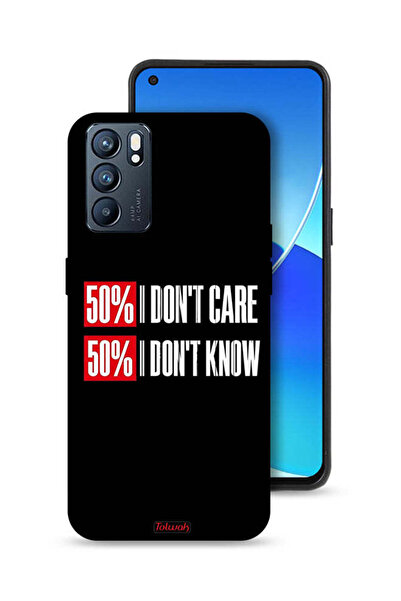 Tolwak غطاء حماية لهاتف Oppo Reno6 5G لا يهمني