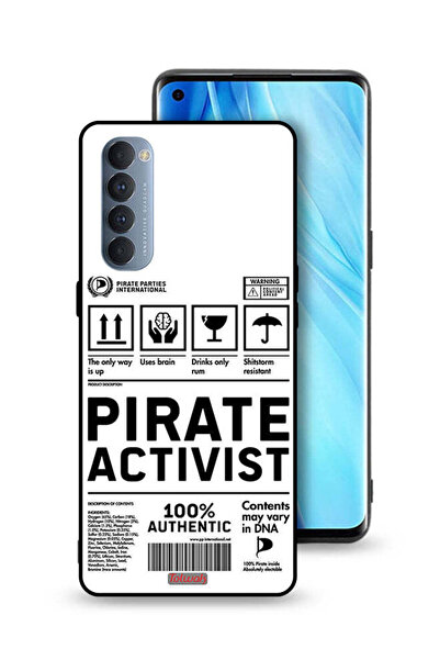 Tolwak غطاء حماية لهاتف Oppo Reno4 Pro 4G، ملصق ناشط خاص