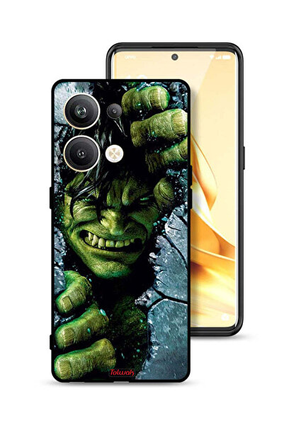 Tolwak غطاء حماية لهاتف Oppo Reno9 Pro Plus 5G - هالك المذهل