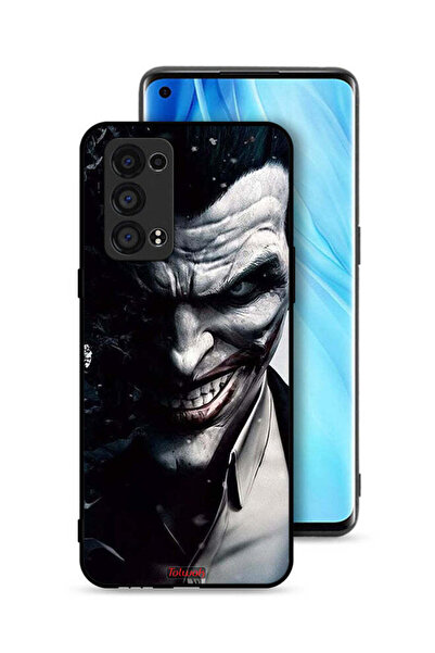 Tolwak غطاء حماية لهاتف Oppo Reno6 Pro Plus 5G بتصميم نصف وجه جوكر