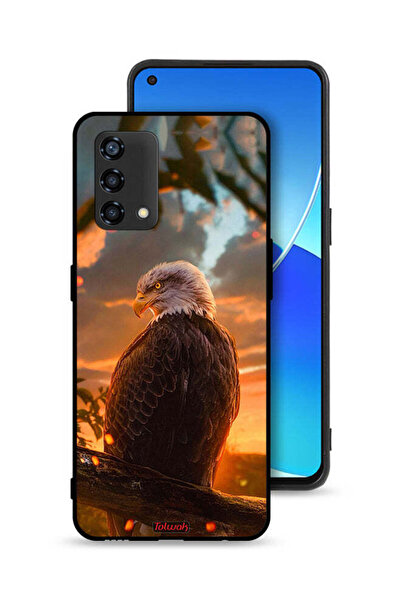 Tolwak غطاء حماية لهاتف Oppo Reno6 Lite - نسر