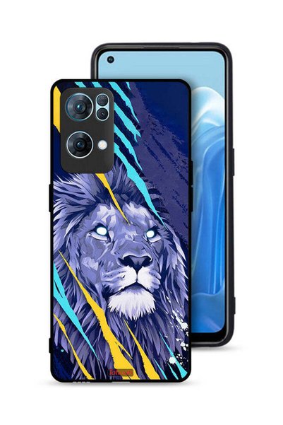 Tolwak غطاء حماية لهاتف Oppo Reno7 Pro 5G الأسد الملك