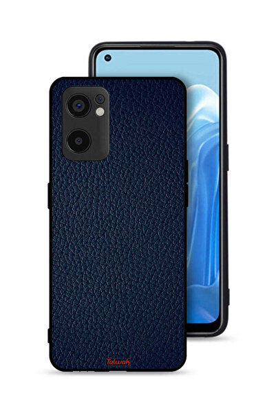 Tolwak غطاء حماية جلدي بنمط لهاتف Oppo Reno7 SE 5G